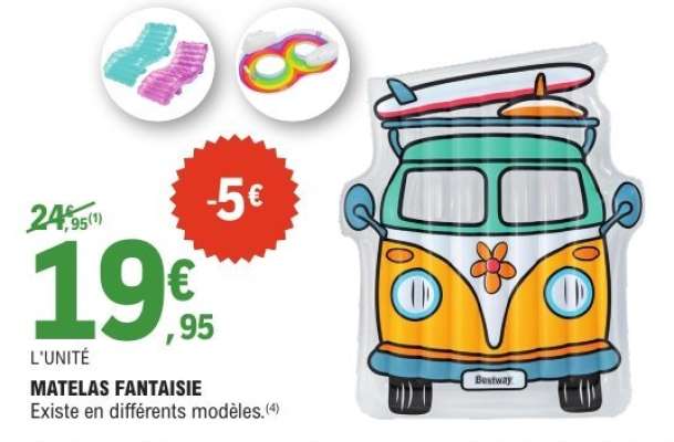 MATELAS FANTAISIE