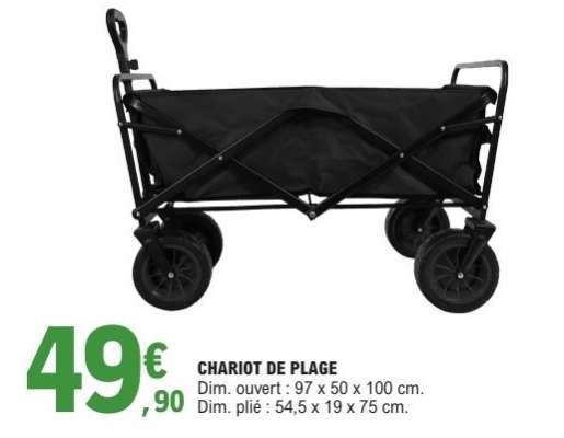 CHARIOT DE PLAGE