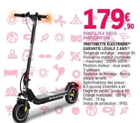 Trottinette électrique