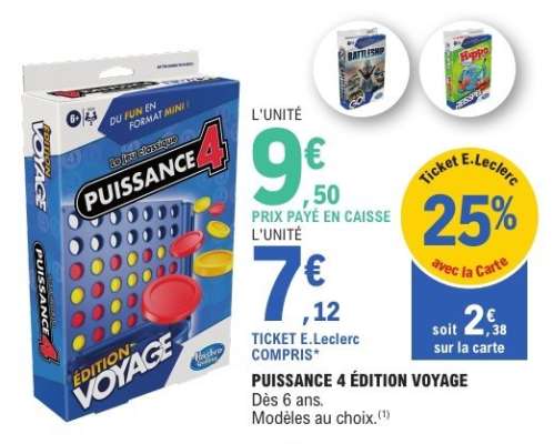 PUISSANCE 4 ÉDITION VOYAGE