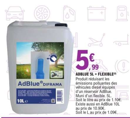 ADBLUE 5L + FLEXIBLE