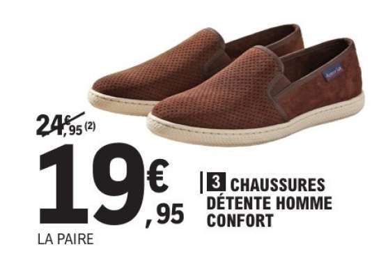 CHAUSSURES DÉTENTE HOMME CONFORT