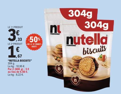 NUTELLA BISCUITS