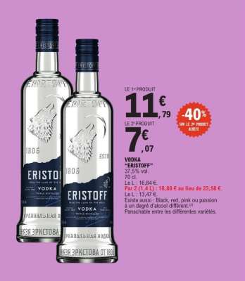 Vodka Eristoff*