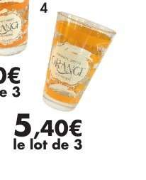 Verre à orange
