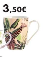 Mug with Giraffe Design