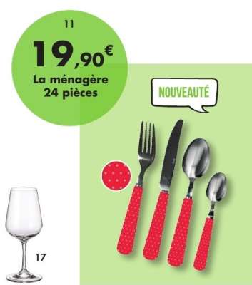 LA MÉNAGÈRE 24 PIÈCES