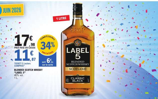 LABEL 5 Blended Scotch Whisky