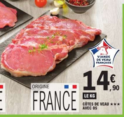 CÔTES DE VEAU AVEC OS