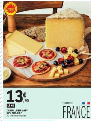 CANTAL JEUNE AOP