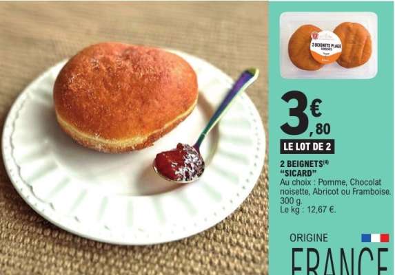 2 BEIGNETS 'SICARD'