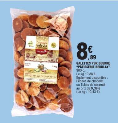 GALETTES PUR BEURRE PÂTISSERIE BEURLAY