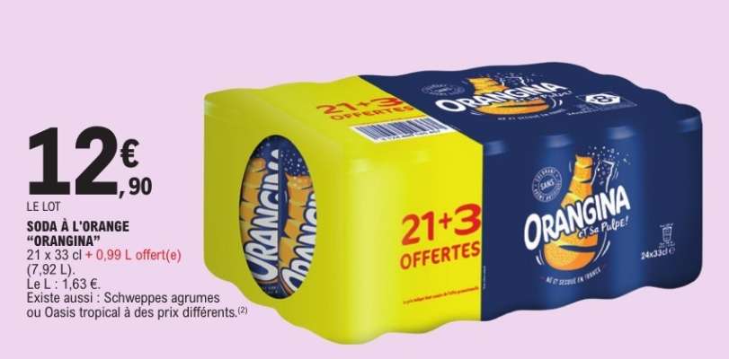 Soda à l'orange 'Orangina'