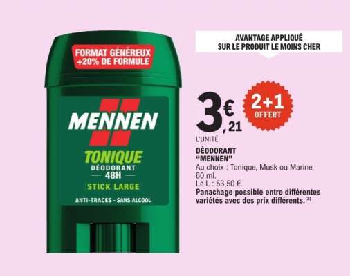 DEODORANT “MENNEN”