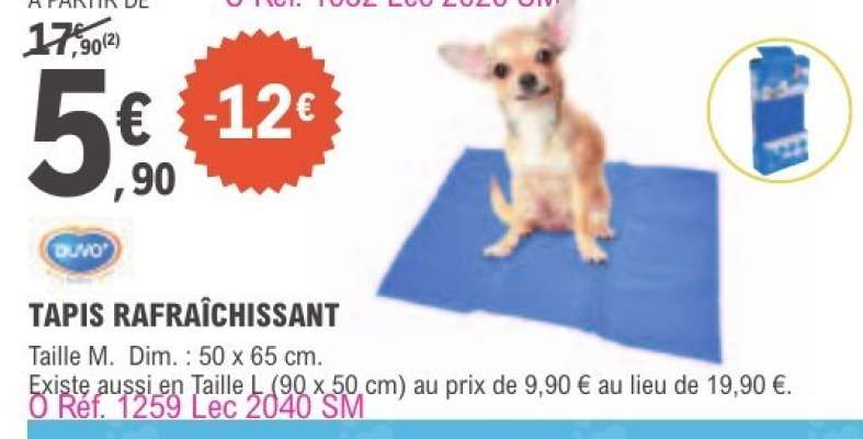 TAPIS RAFRAÎCHISSANT