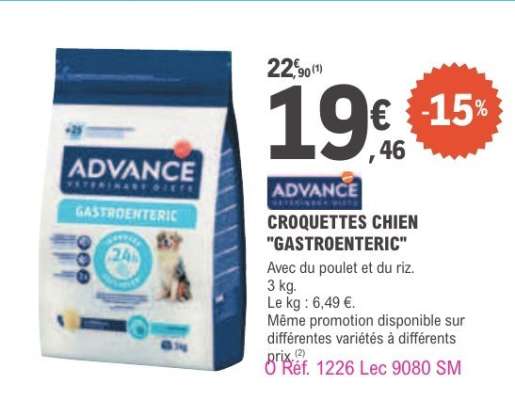 CROQUETTES CHIEN "GASTROENTERIC"