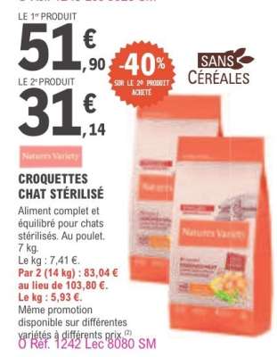 CROQUETTES CHAT STÉRILISÉ
