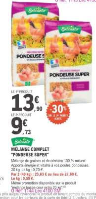 MÉLANGE COMPLET "PONDEUSE SUPER"