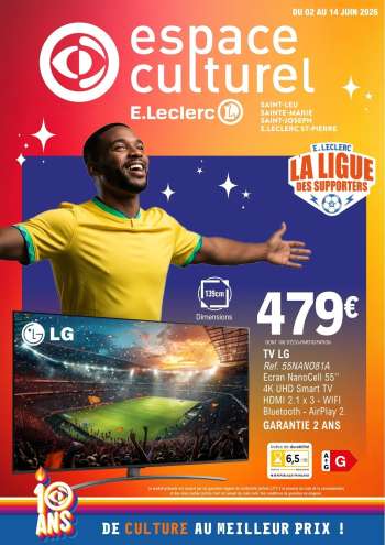 Catalogue E.Leclerc - 02/06/2026 - 14/06/2026.