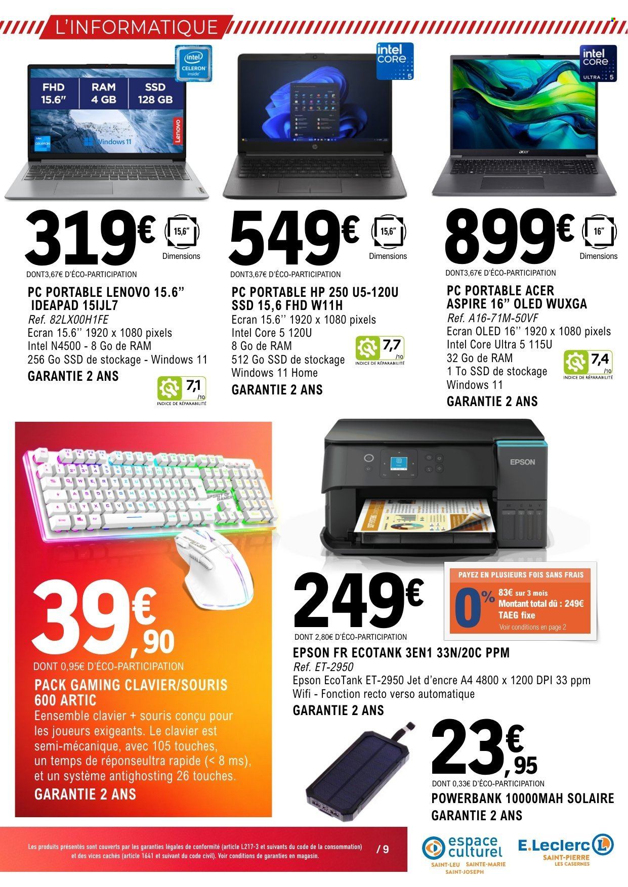 Catalogue E.Leclerc - 02/06/2026 - 14/06/2026. Page 9