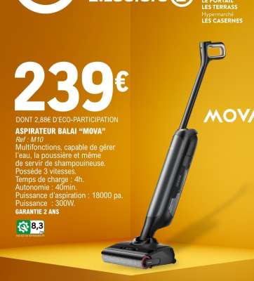 ASPIRATEUR BALAI “MOVA”