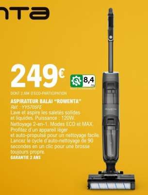 ASPIRATEUR BALAI ROWENTA