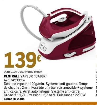 Centrale Vapeur Calor