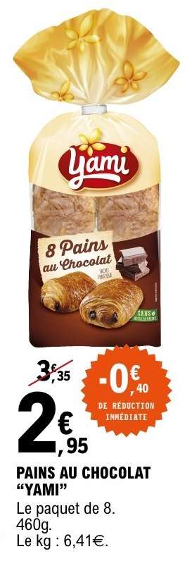 PAINS AU CHOCOLAT "YAMI"