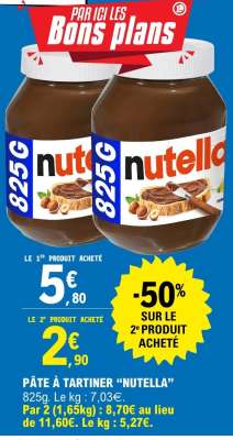 Pâte À Tartiner Nutella