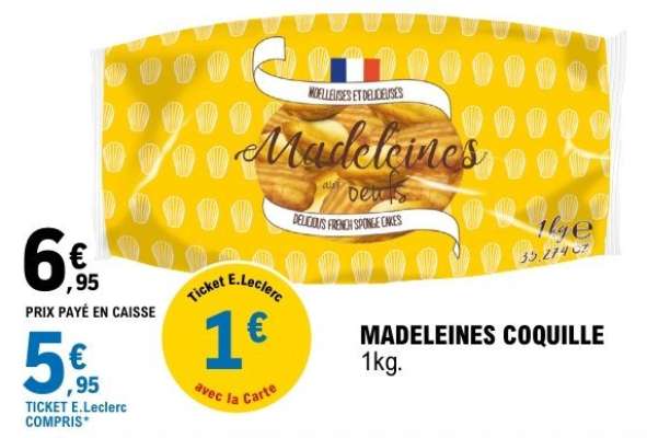 MADELEINES COQUILLE