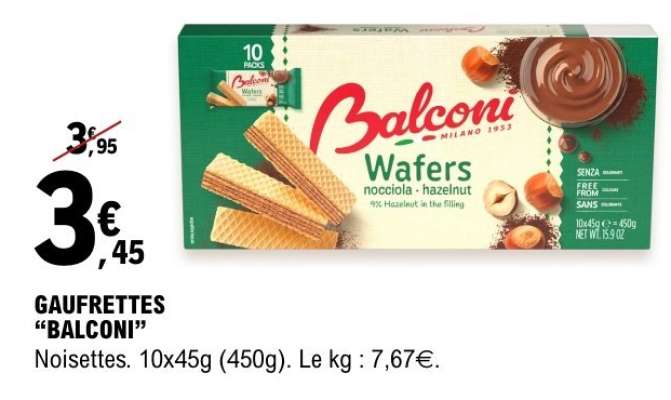 GAUFRETTES “BALCONI”