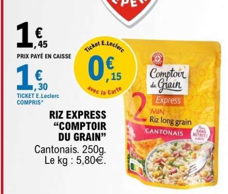 Riz Express 'Comptoir du Grain'