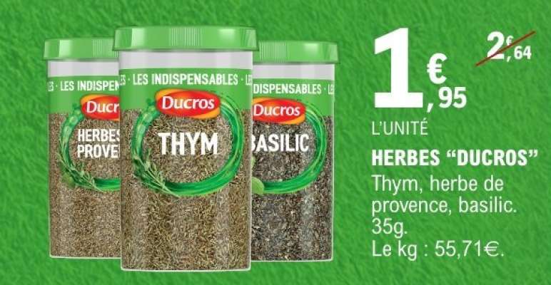 HERBES “DUCROS”