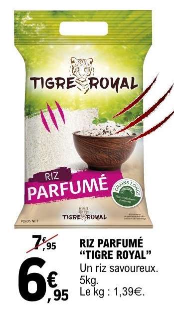 Riz Parfumé 'Tigre Royal'