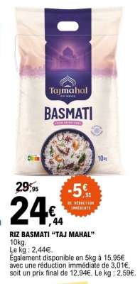 RIZ BASMATI “TAJ MAHAL”