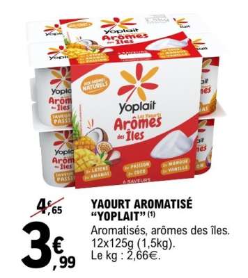 Yaourt Aromatisé 'Yoplait'