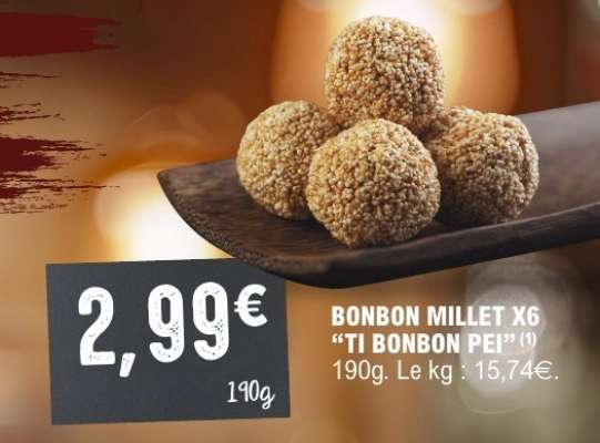 BONBON MILLET X6 “TI BONBON PEI”