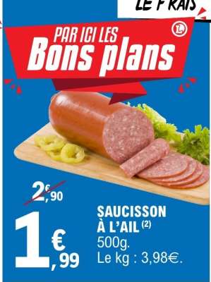 SAUCISSON À L’AIL