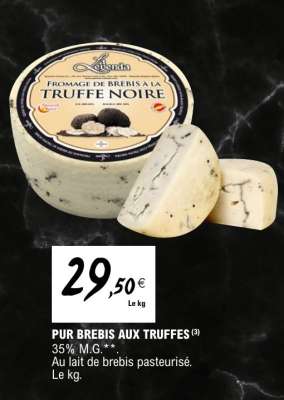 PUR BREBIS AUX TRUFFES