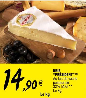 BRIE “PRESIDENT”