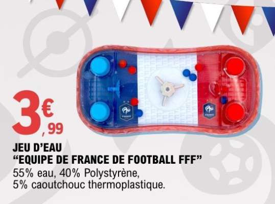 JEU D’EAU “EQUIPE DE FRANCE DE FOOTBALL FFF”