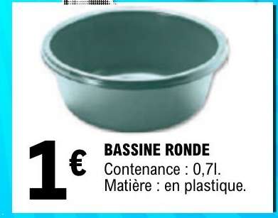 BASSINE RONDE