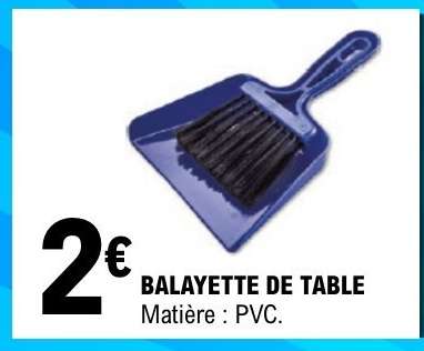BALAYETTE DE TABLE