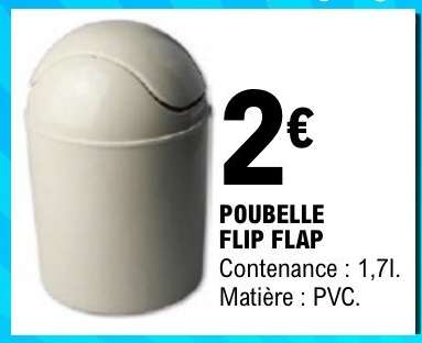 POUBELLE FLIP FLAP