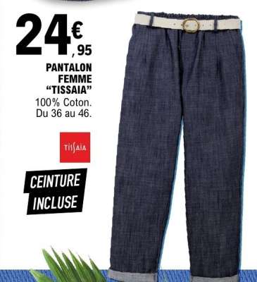 PANTALON FEMME "TISSAIA"