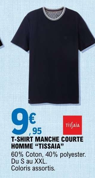 T-SHIRT MANCHE COURTE HOMME “TISSAIA”