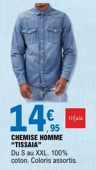 CHEMISE HOMME "TISSAIA"