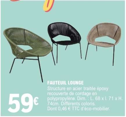 FAUTEUIL LOUNGE
