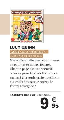 LUCY QUINN COZY COLO MYSTERY – SOUPÇON D'AMOUR