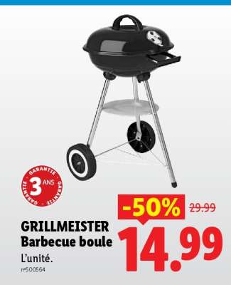 GRILLMEISTER Barbecue boule